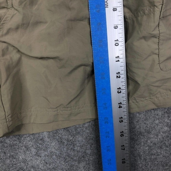 Columbia Shorts Adult XL Extra Large 6L Beige Belted Hiking Lightweight - Picture 4 of 9